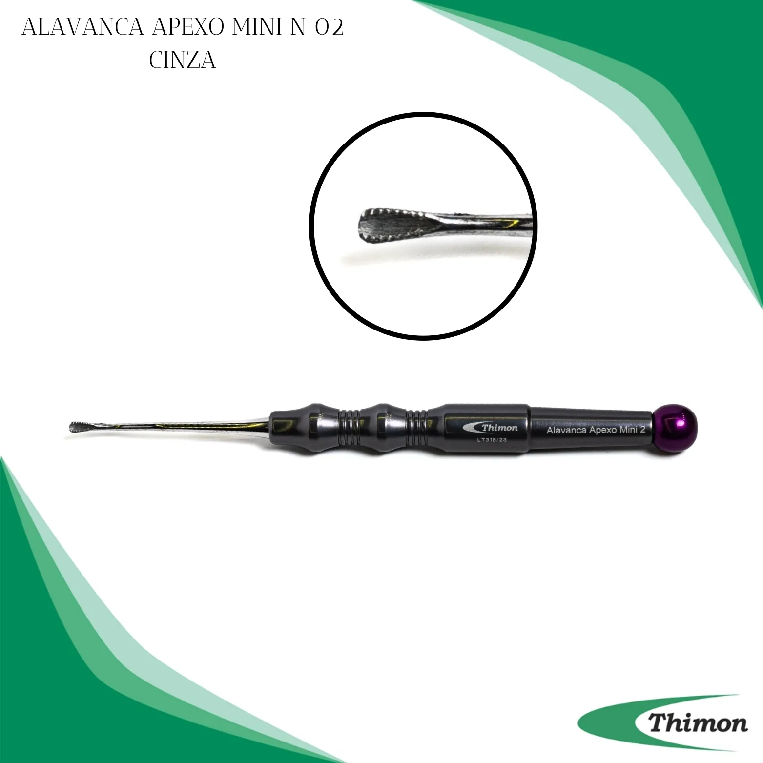 ALAVANCA APEXO MINI N 02 CABO BLACK