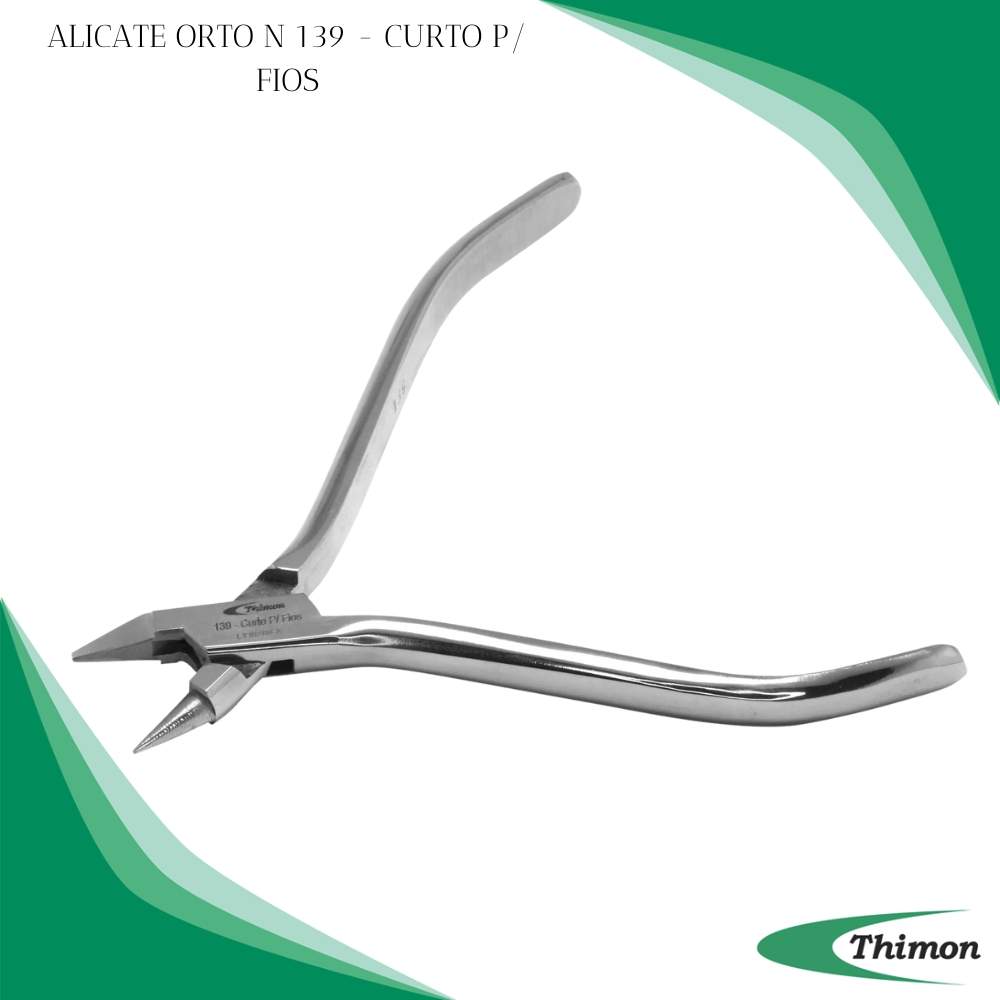 ALICATE ORTO N 139 CURTO P/ FIOS