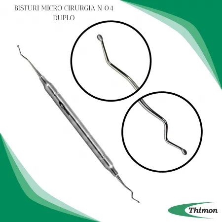 BISTURI MICROCIRURGIA N 04 DUPLO