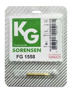 BROCA CARBIDE DE TUNGSTÊNIO CILÍNDRICA FG Nº1557 - KOMET