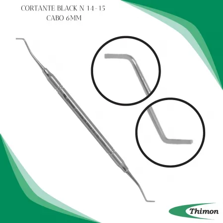 CORTANTE BLACK N 14-15 CABO 6MM