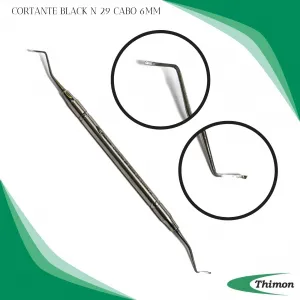 CORTANTE BLACK N 29 CABO 6MM