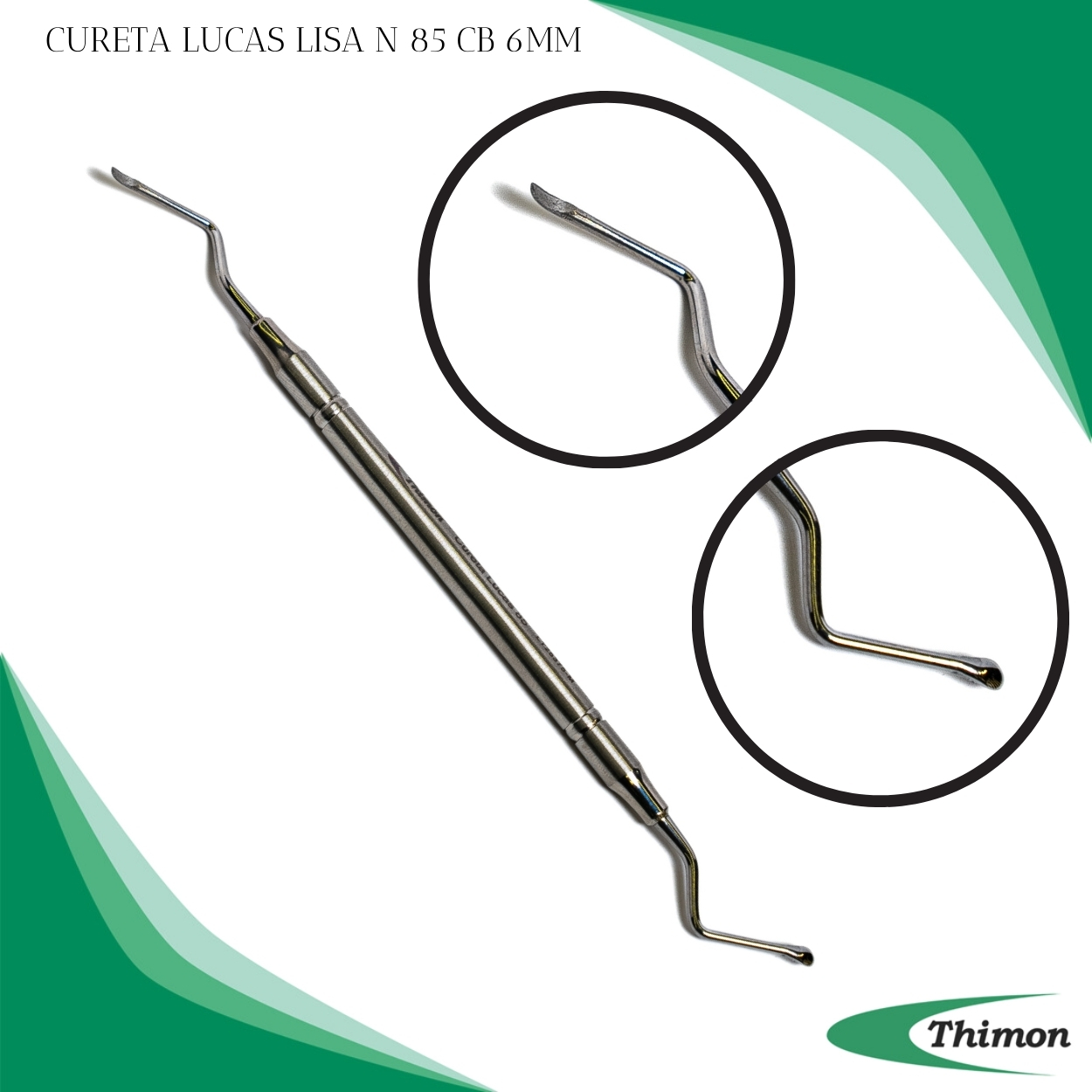 CURETA LUCAS N 85 CABO 6MM