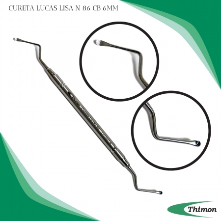 CURETA LUCAS N 86 CABO 6MM