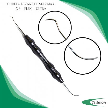 CURETA LEVANTAMENTO DE SEIO MAXILAR N 02 FLEX