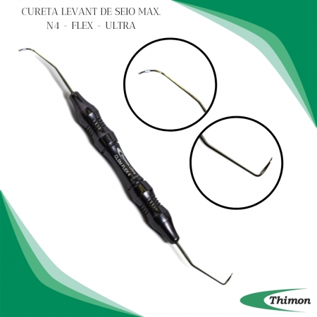 CURETA LEVANTAMENTO DE SEIO MAXILAR N 04 FLEX