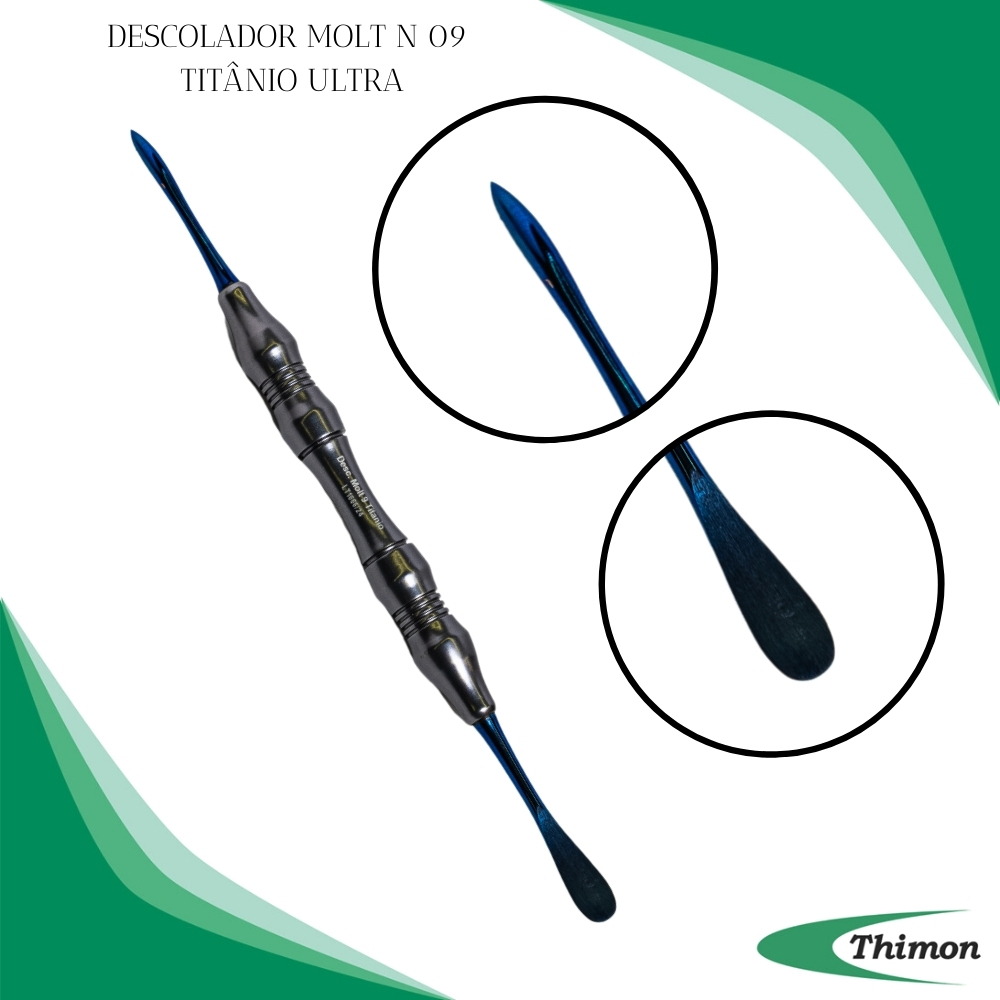 DESCOLADOR MOLT Nº 09 TITÂNIO