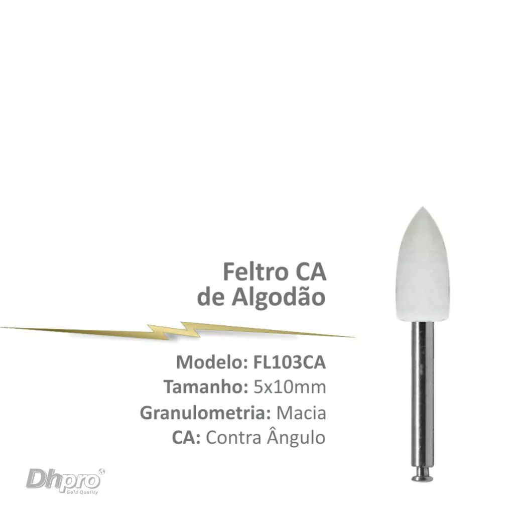 FELTRO DE ALGODÃO PARA POLIMENTO CA
