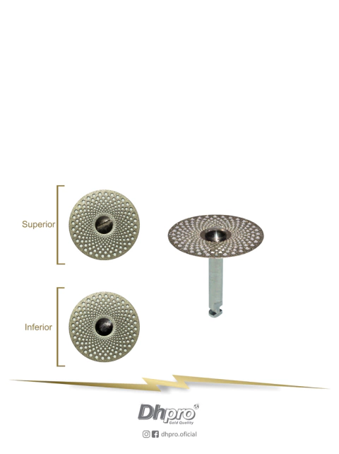 DISCO DIAMANTADO VENTILADO TOTAL DUPLA FACE 13MM - DHPRO