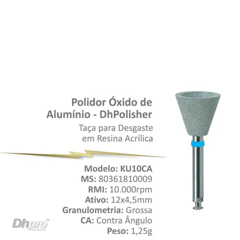 Taça Maior Oxido de Aluminio C.a Desgaste