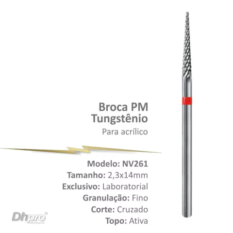 BROCA DE TUNGSTÊNIO PM NB251 - DHPRO