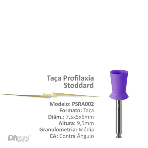 Taca de Profilaxia Stoddart Media Violeta