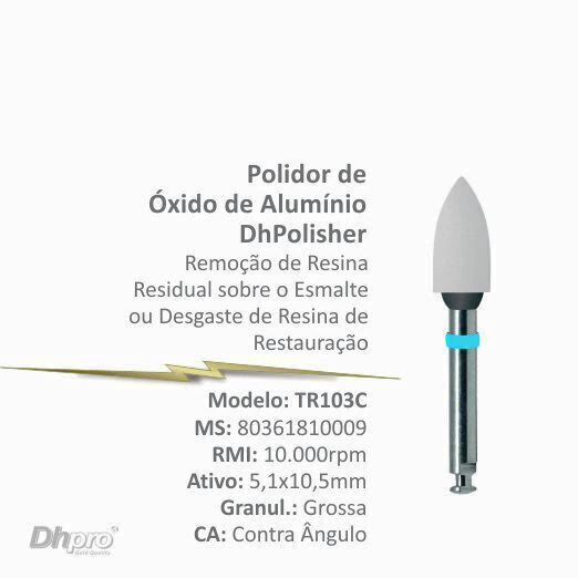 Polidor Óxido de Alumínio Ponta Menor - DHTR103C