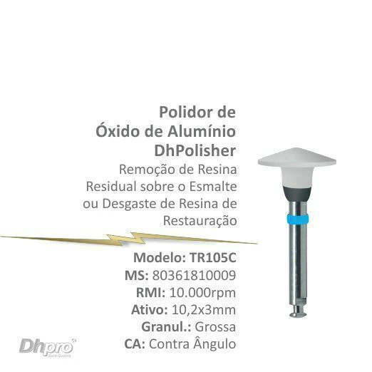 Polidor Óxido de Alumínio Lentilha - DHTR105C