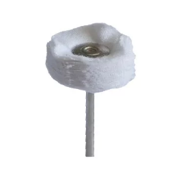 Escova de Polimento Peça Reta Flanela 22MM (*cx)