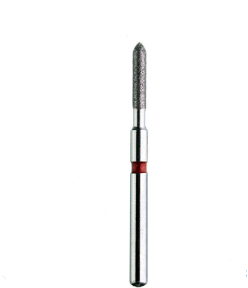 Ponta Diamantada Cilíndrica com Topo Cônico FG 2215F (Fina)