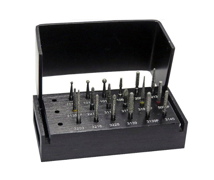 KIT BROCAS PROTESE - PRETO