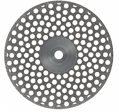 DISCO DIAMANTADO DUPLA FACE PERFURADO FINO 19MM