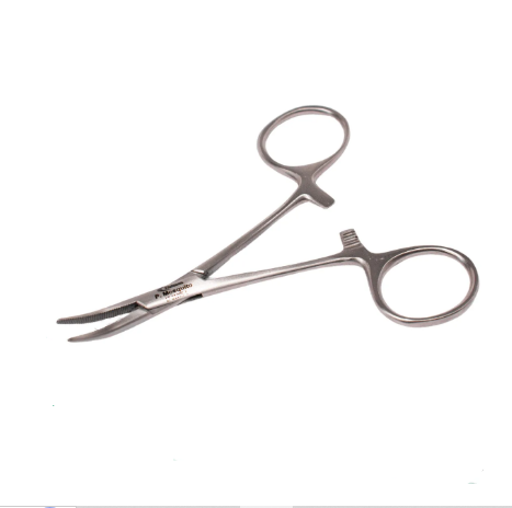 Pinça Mosquito Curva 12CM - Hasltead