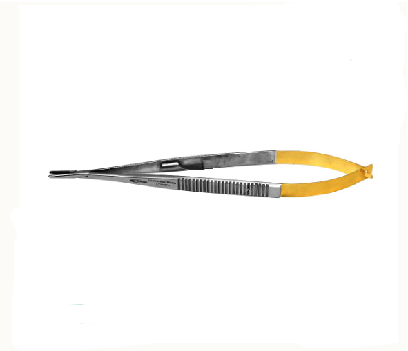 Porta Agulha Castroviejo 18 CM Chato RT