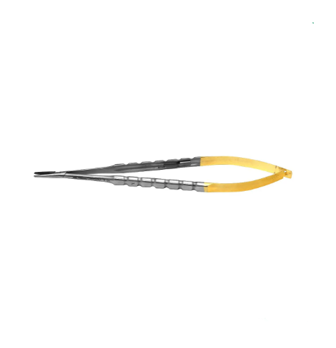 Porta Agulha Castroviejo Redondo 18CM Reto