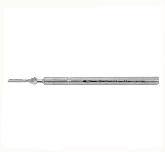 Cabo de Bisturi 2 Lam 1.0MM Curvo