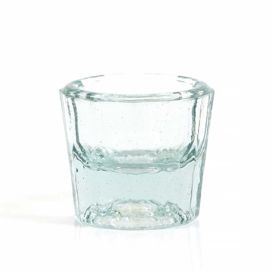 Pote Dappen de Vidro Transparente