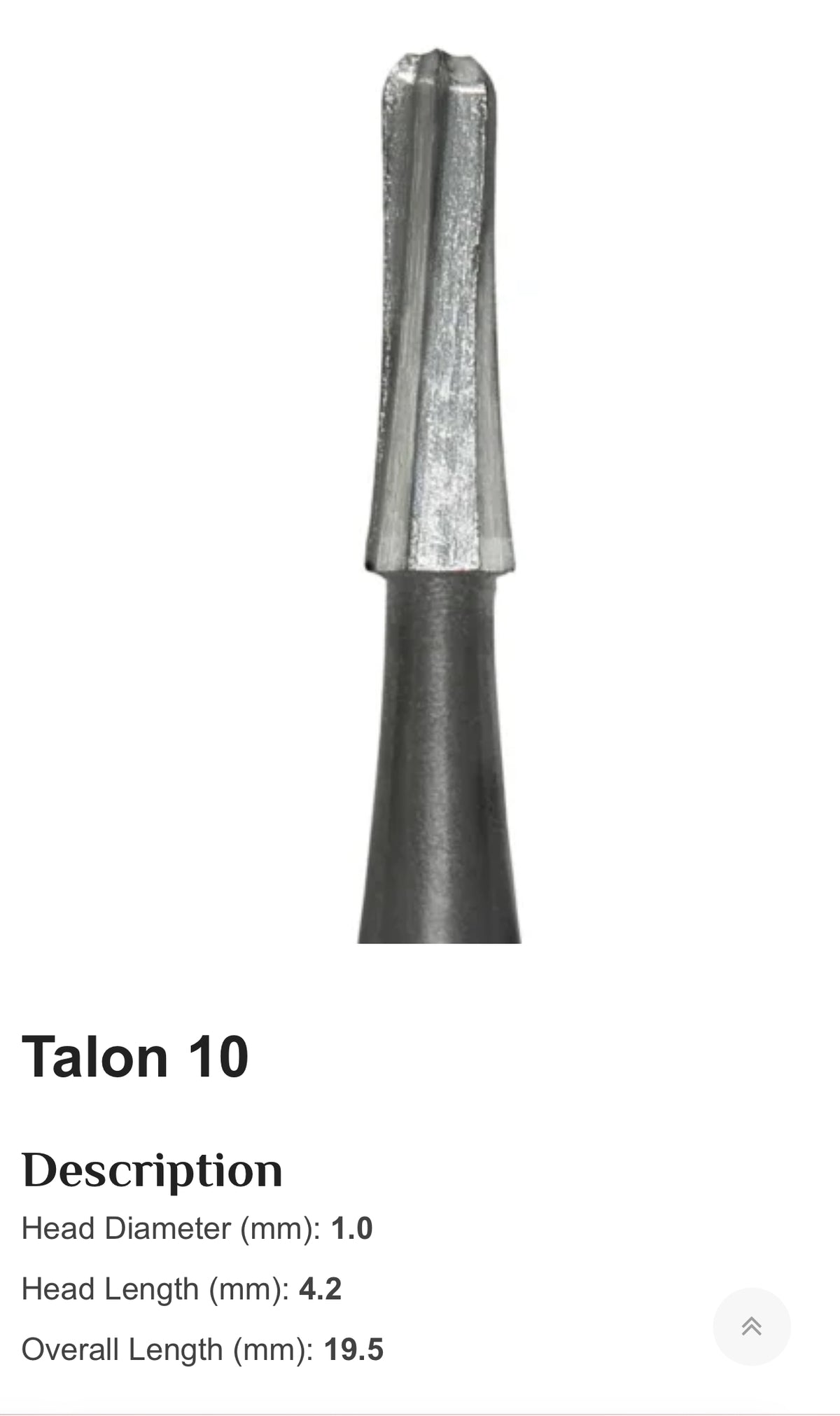 Broca Transmetal Talon 10