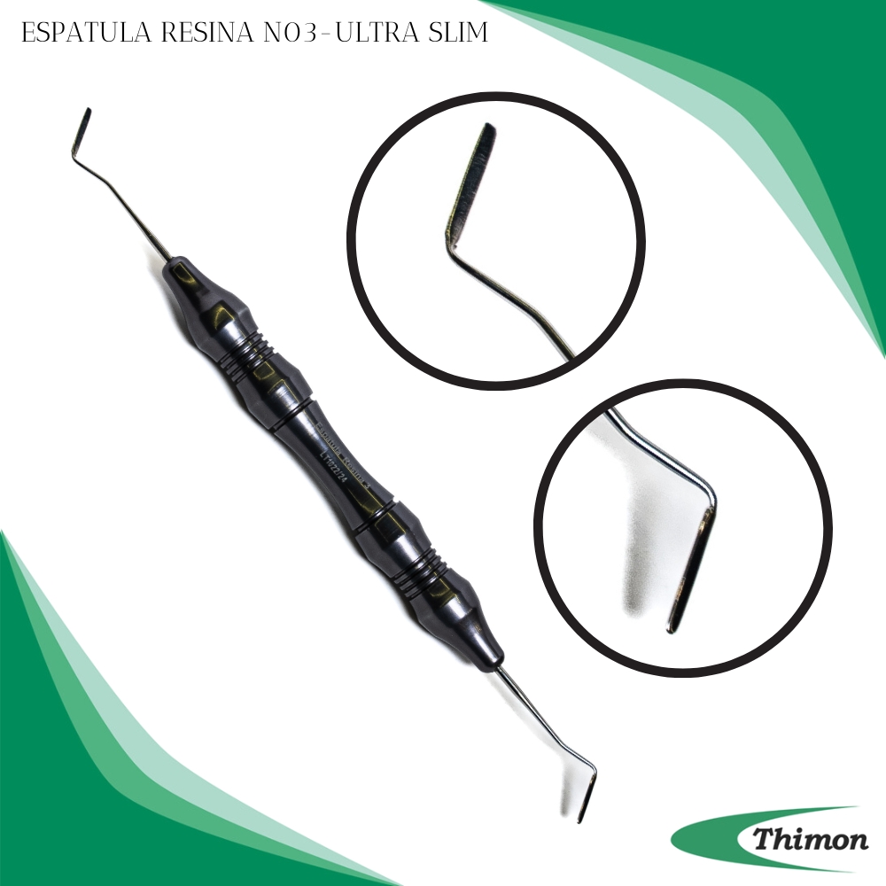 ESPÁTULA RESINA Nº 03 ULTRA SLIM ULTRA CINZA