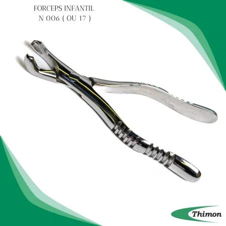 FORCEPS INFANTIL N 006 OU 17