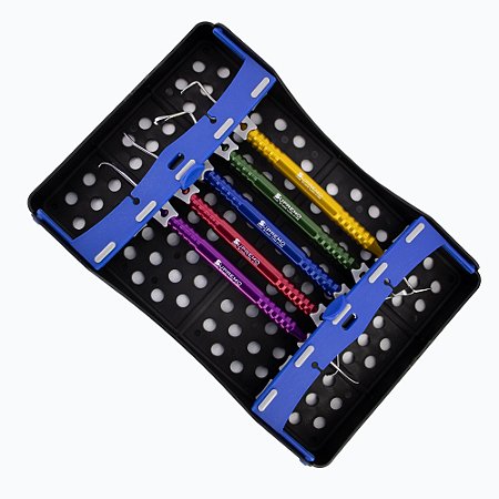 KIT CURETAS LEVANTAMENTO DE SEIO RÍGIDAS BLACK (5 PEÇAS)