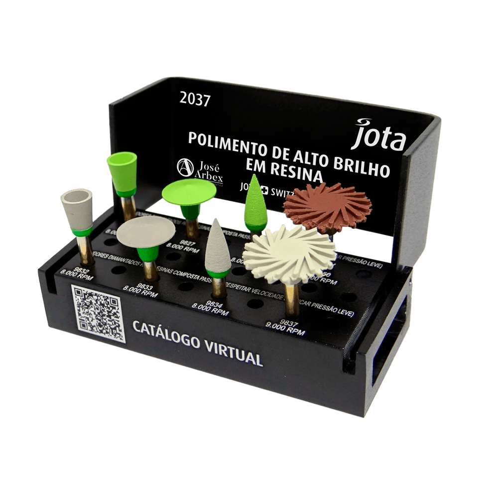 KIT 2037 POLIMENTO DE ALTO BRILHO EM RESINA DR. JOSÉ