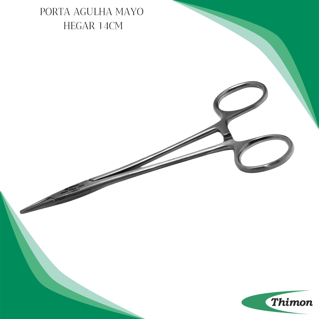 PORTA AGULHA MAYO HEGAR 14CM