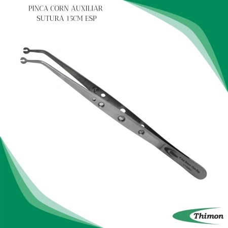 PINÇA CORN AUXILIAR SUTURA 15CM