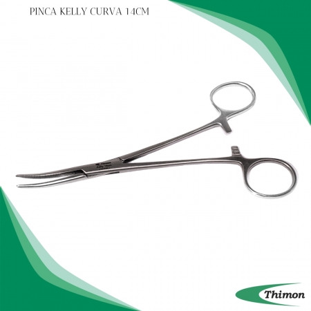 PINÇA KELLY CURVA 14CM
