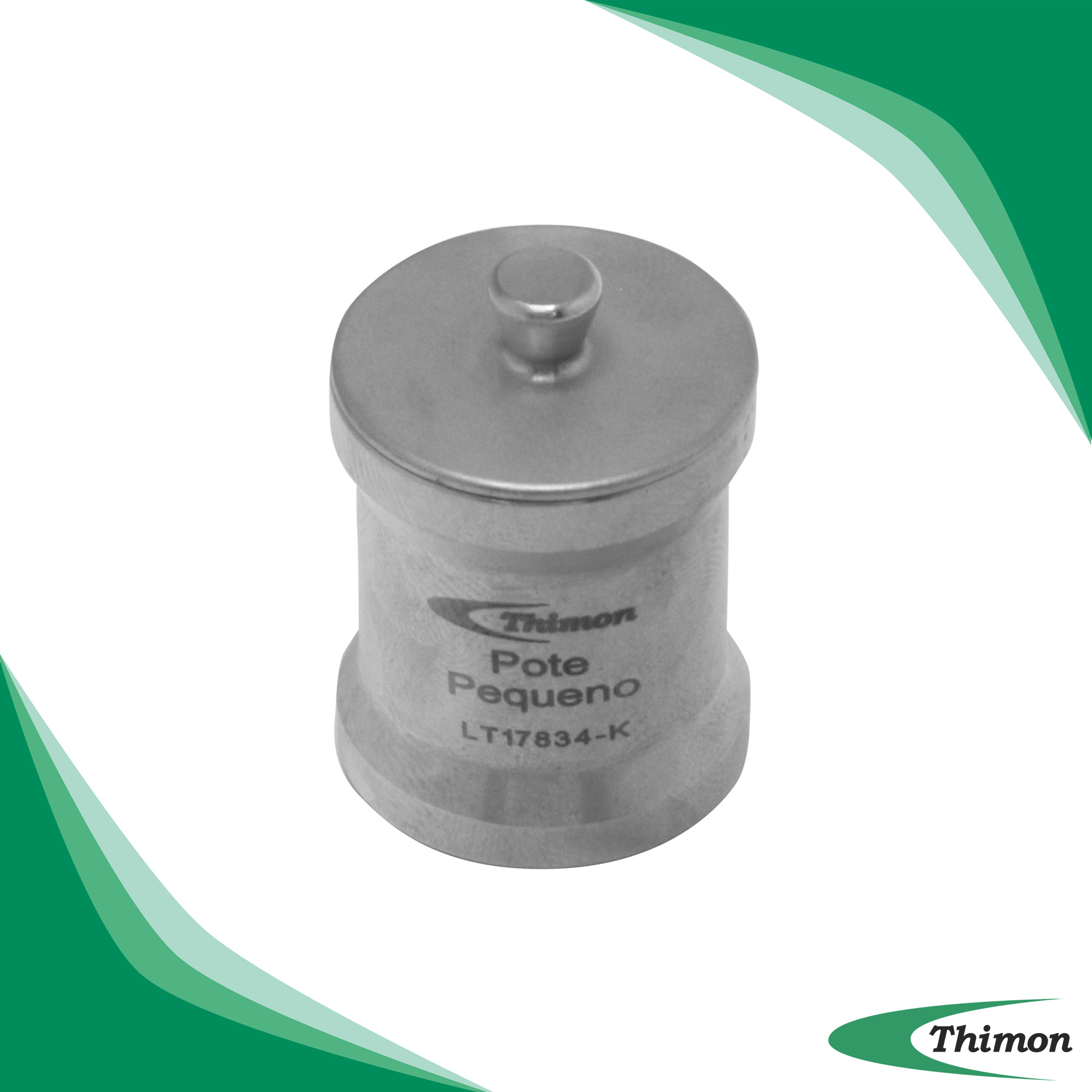 POTE DAPPEN INOX PEQUENO D 25MM
